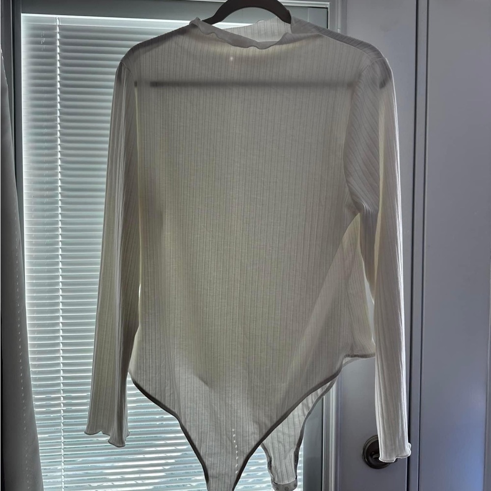 Mock neck bodysuit